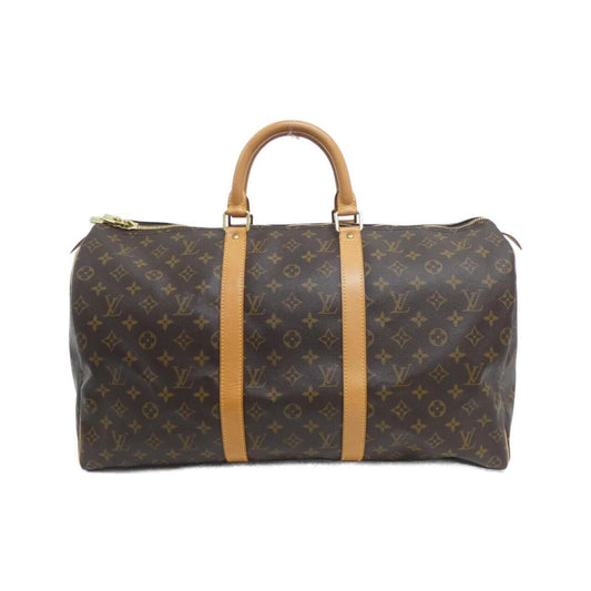 Louis Vuitton Coated Canvas Brown Travel Bags