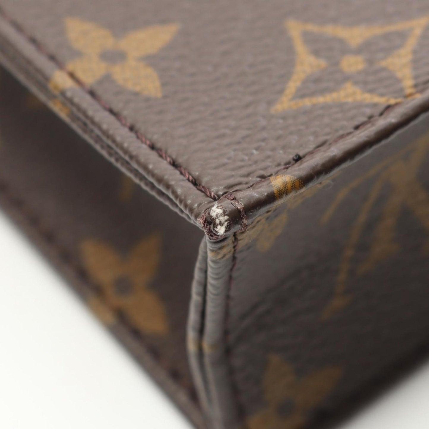 Louis Vuitton Coated Canvas Brown Handbags