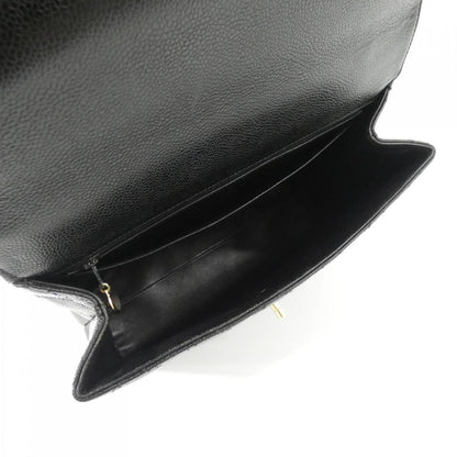 Chanel Calfskin Black Handbags