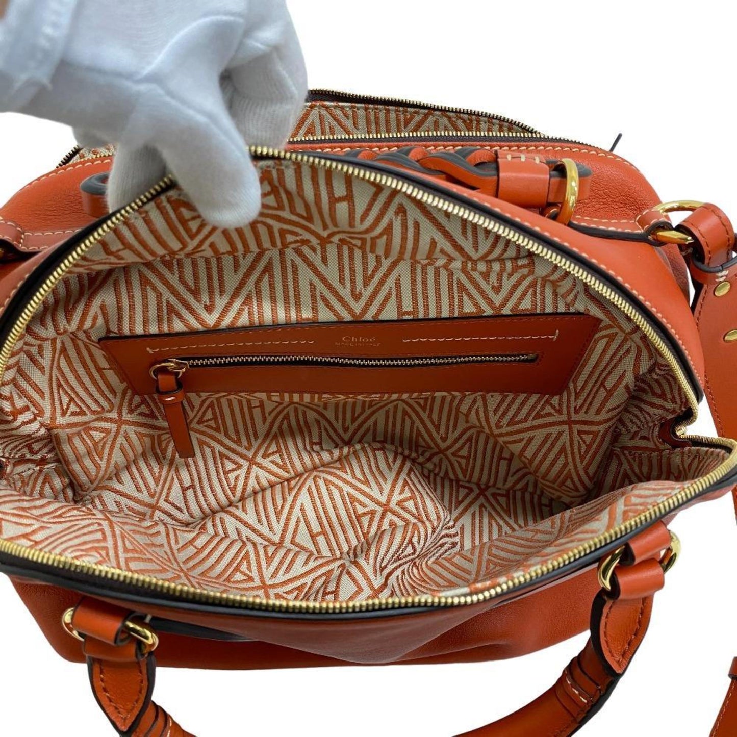 Chloé Others Orange Handbags