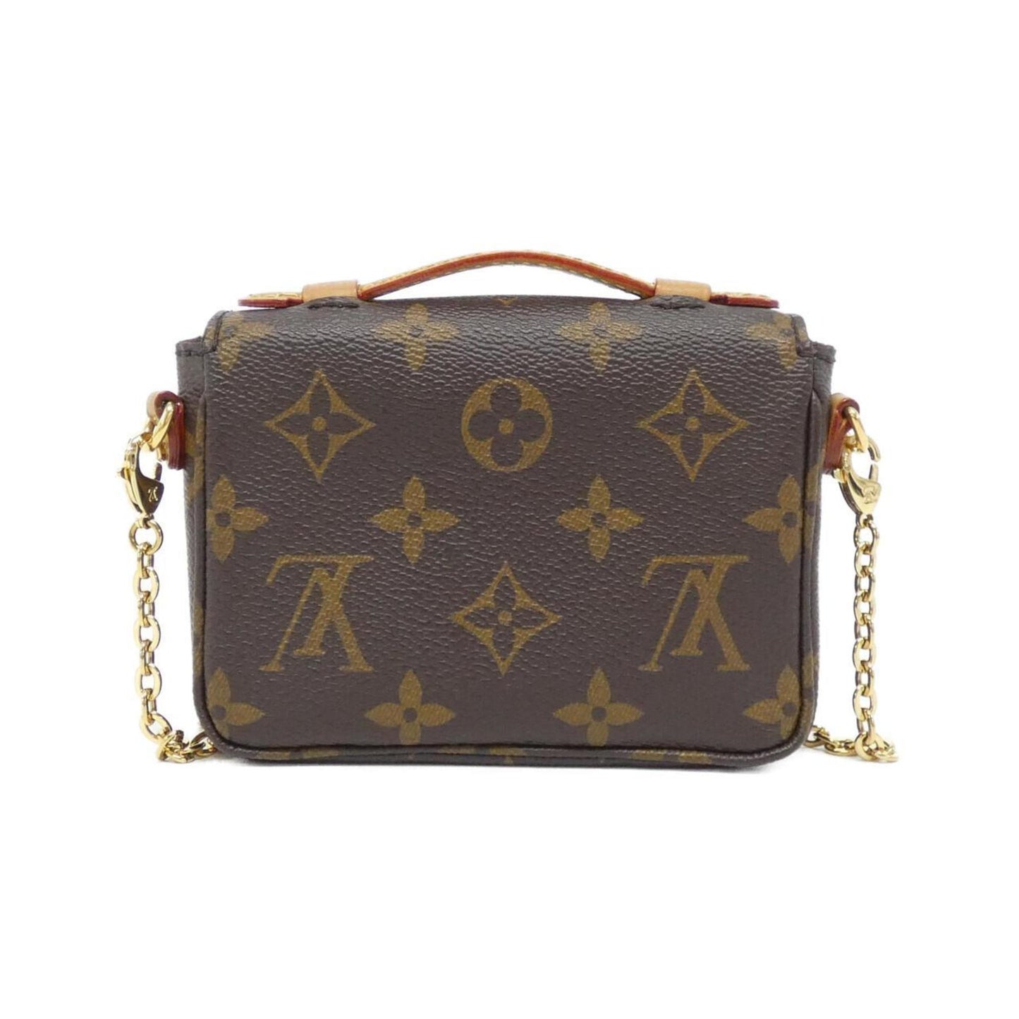 Louis Vuitton Coated Canvas Brown Shoulder Bags