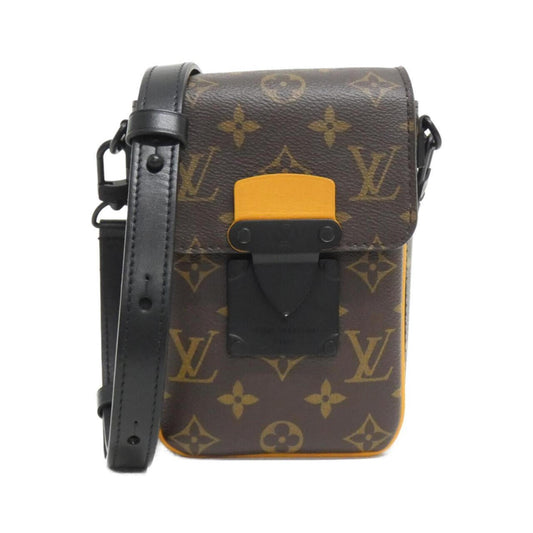 Louis Vuitton Coated Canvas Brown Shoulder Bags