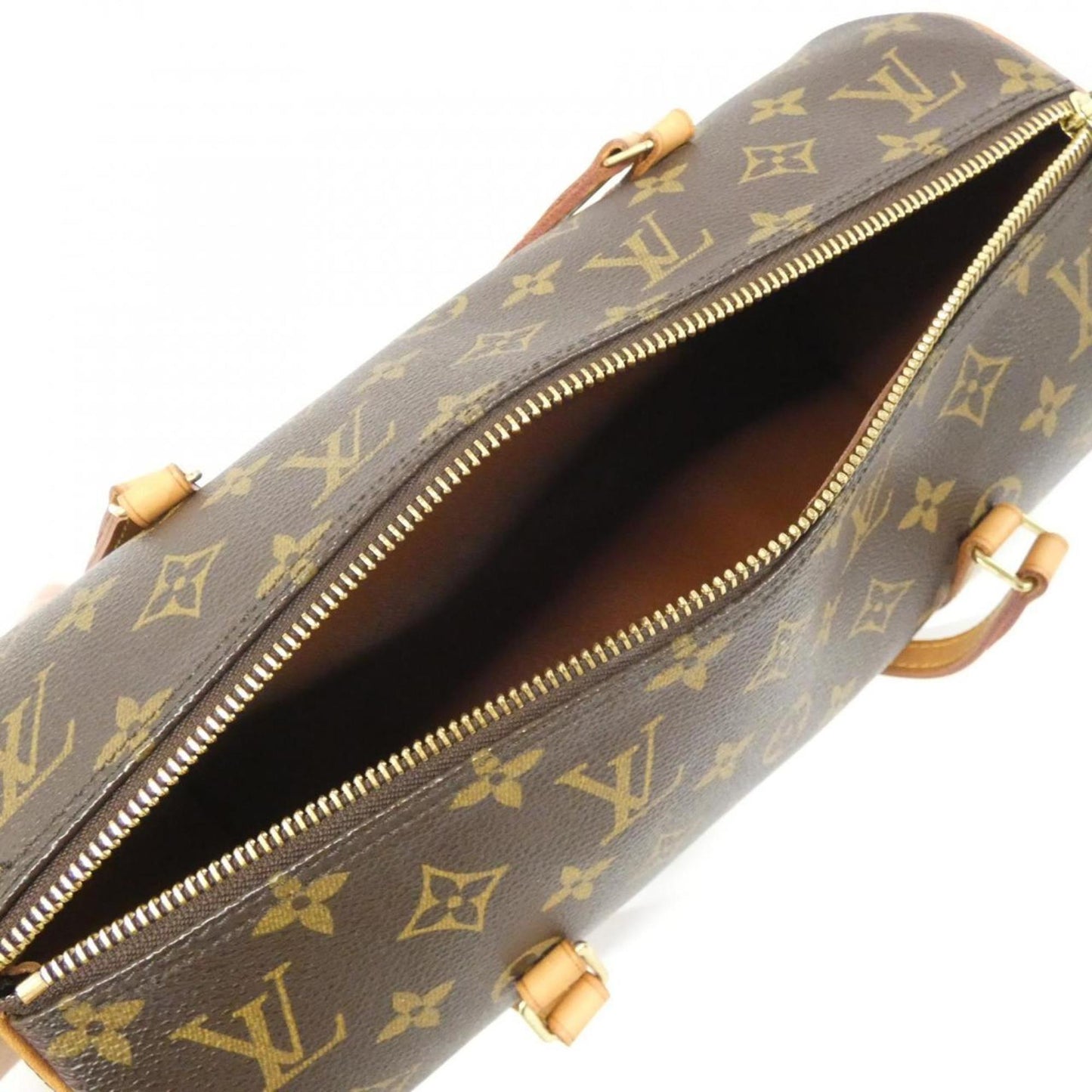 Louis Vuitton Coated Canvas Brown Handbags