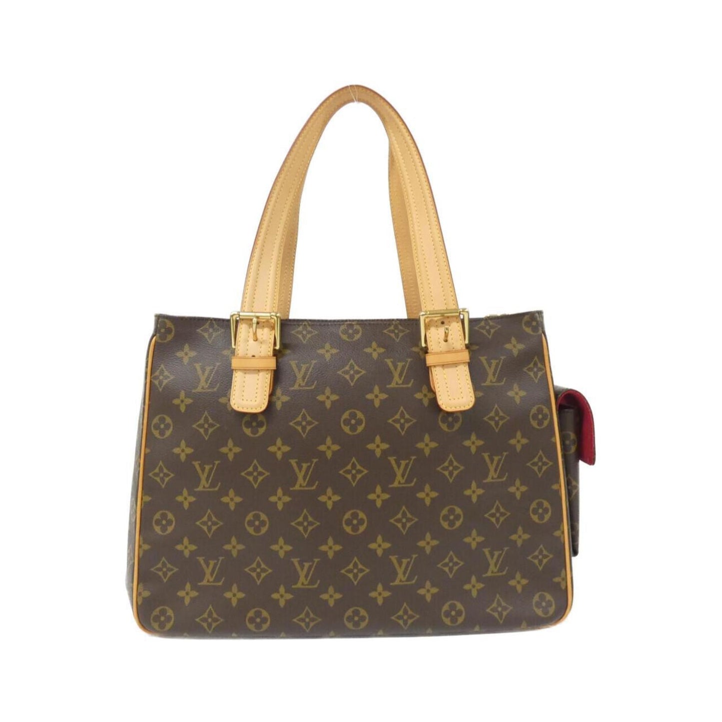 Louis Vuitton Coated Canvas Brown Handbags