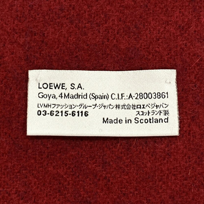 Loewe Wool Blue Scarves