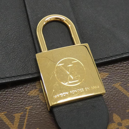 Louis Vuitton Coated Canvas Black Handbags