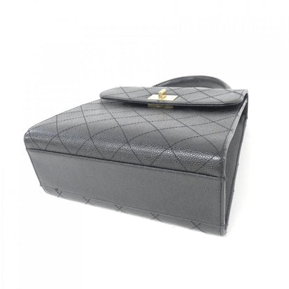 Chanel Calfskin Black Handbags
