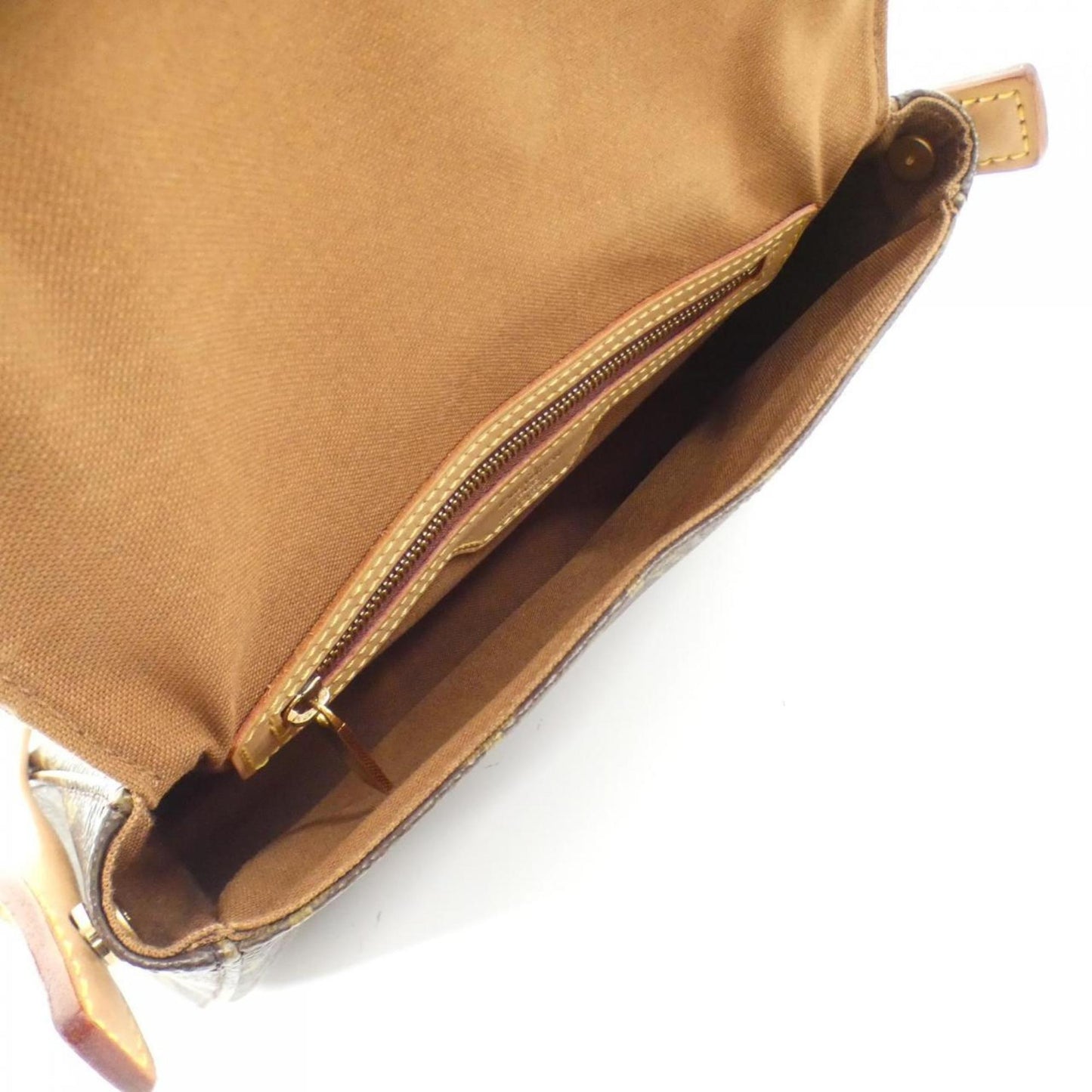 Louis Vuitton Coated Canvas Brown Shoulder Bags