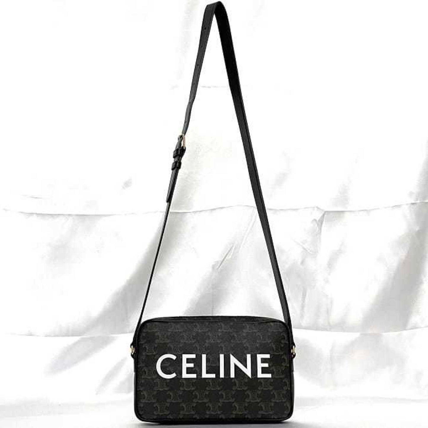 Celine Pvc Black Shoulder Bags