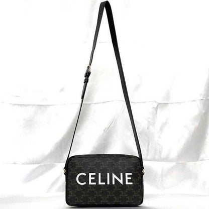 Celine Pvc Black Shoulder Bags