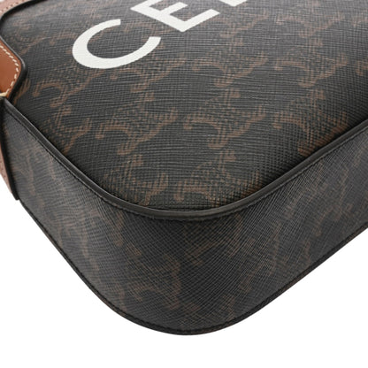 Celine Pvc Brown Shoulder Bags
