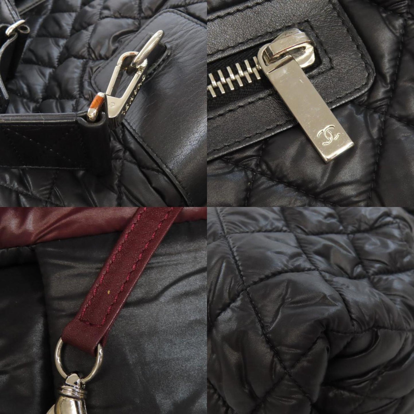 Chanel Nylon Black Backpacks