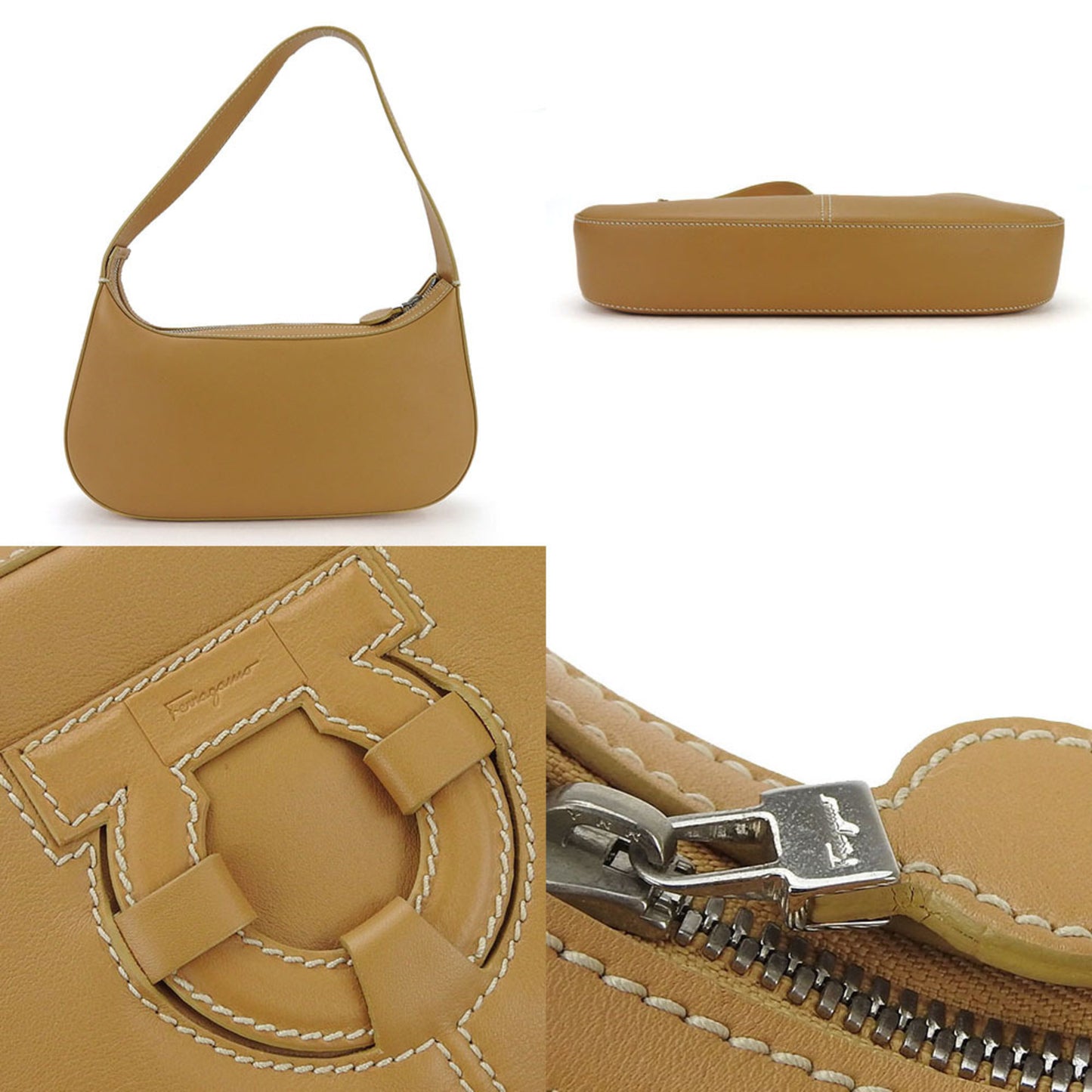 Salvatore Ferragamo Others Brown Shoulder Bags