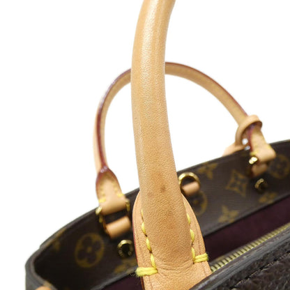 Louis Vuitton Coated Canvas Brown Handbags