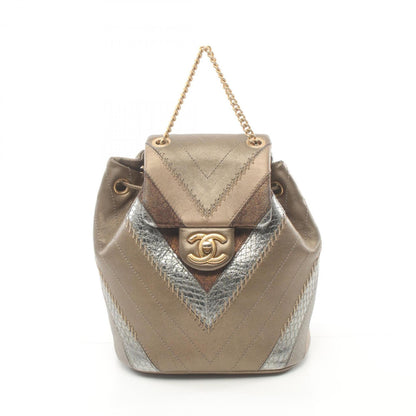Chanel Others Brown Backpacks