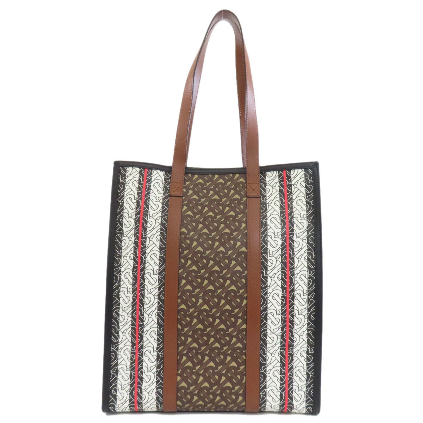 Burberry Pvc Brown Tote Bags