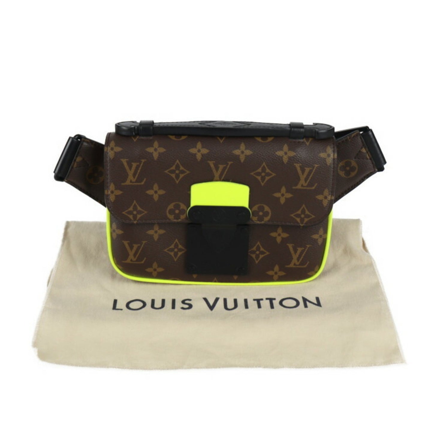 Louis Vuitton Monogram Canvas Black Crossbody Bags