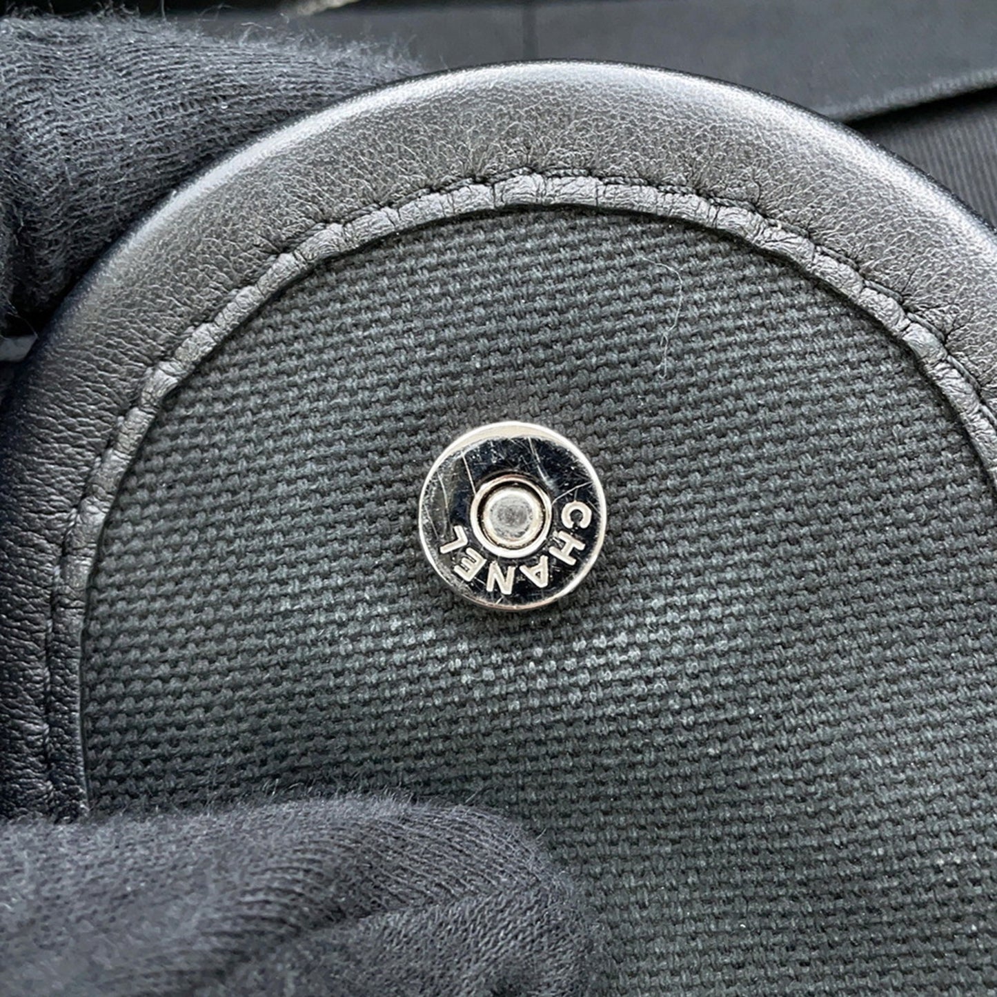 Chanel Canvas Black Small Bags