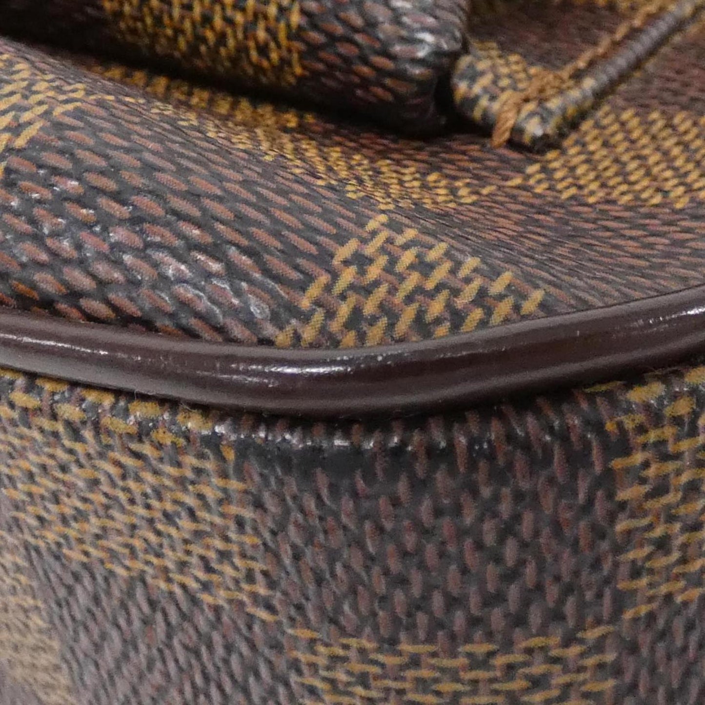 Louis Vuitton Coated Canvas Brown Handbags