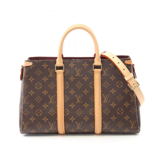 Louis Vuitton Coated Canvas Brown Handbags