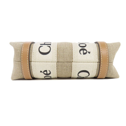 Chloé Canvas Brown Handbags