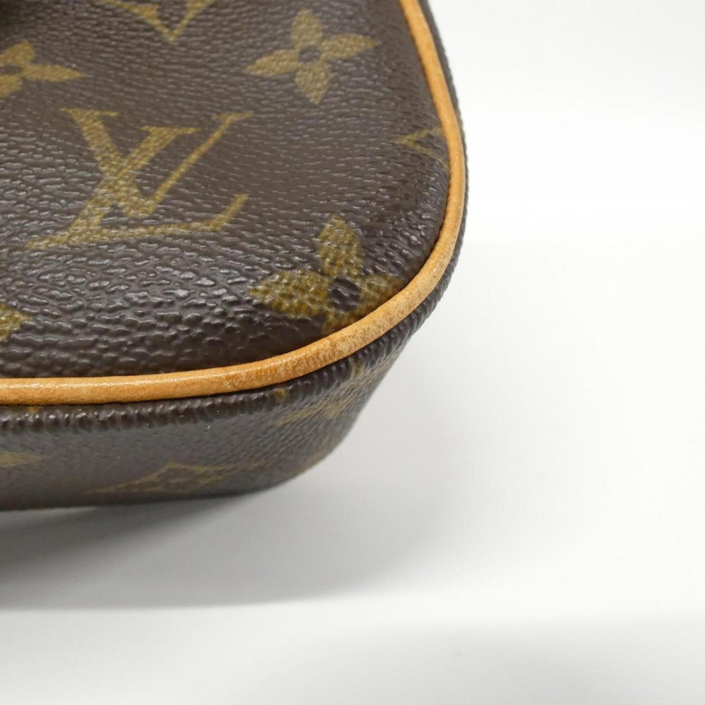 Louis Vuitton Coated Canvas Brown Backpacks