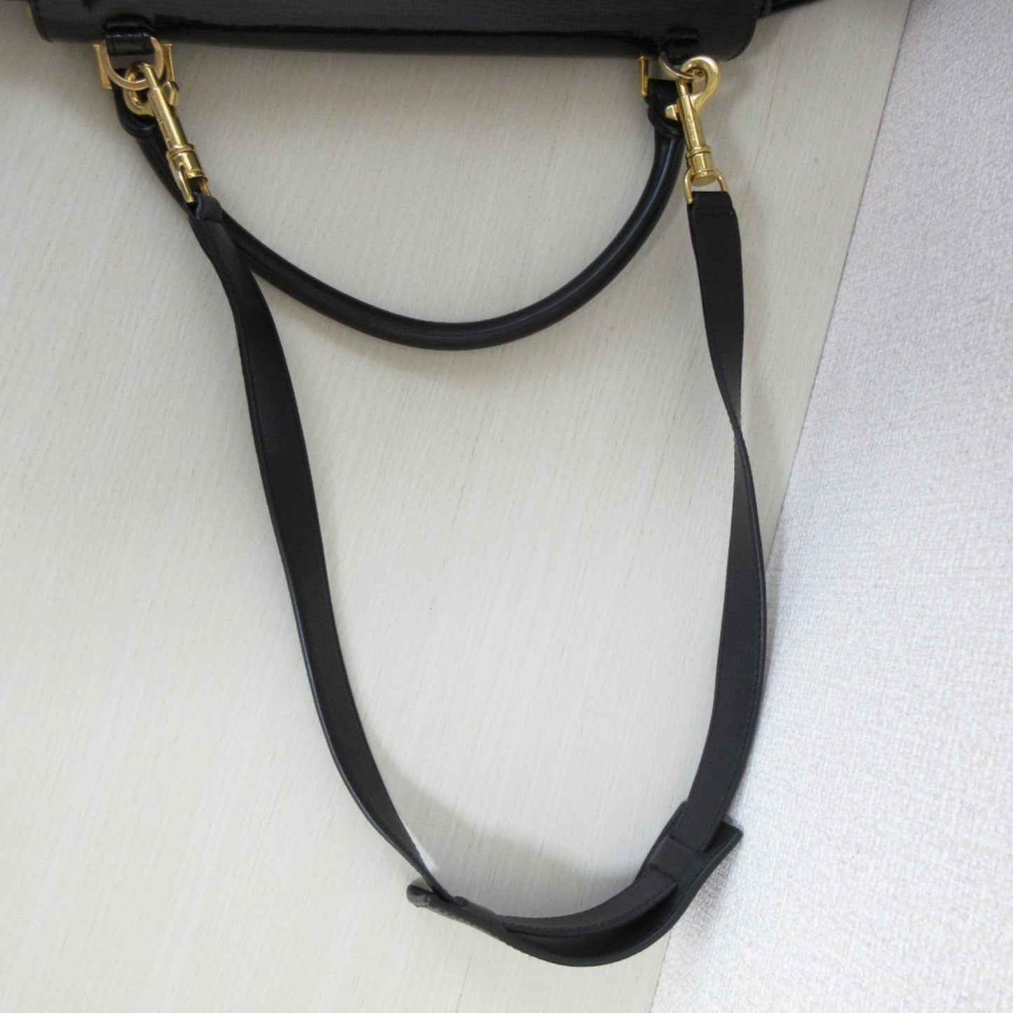 Celine Patent Black Handbags