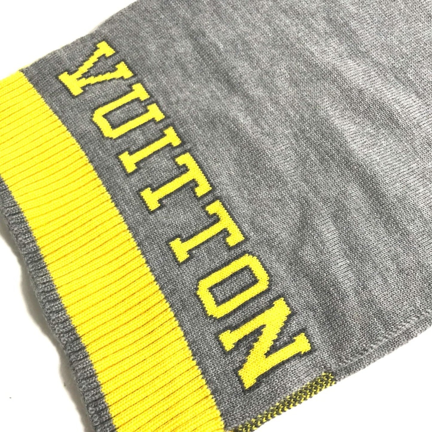 Louis Vuitton Wool Yellow Scarves