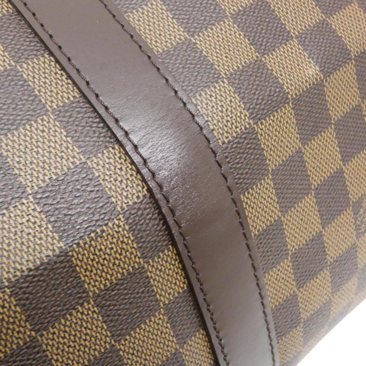 Louis Vuitton Coated Canvas Brown Travel Bags