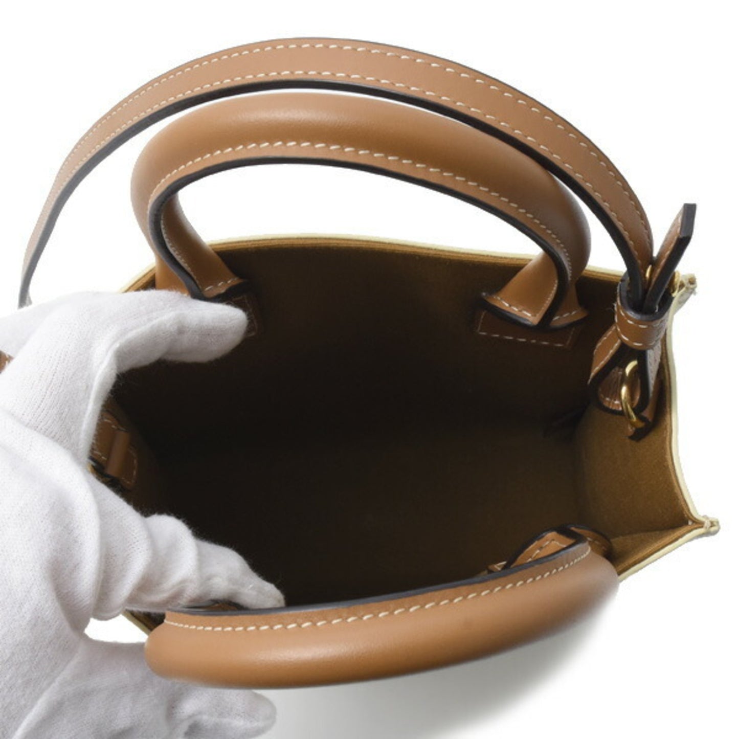 Celine Pvc Brown Handbags