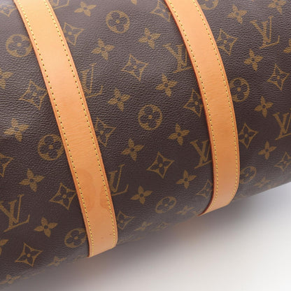 Louis Vuitton Coated Canvas Brown Travel Bags