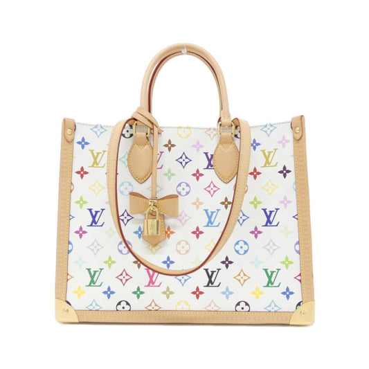 Louis Vuitton Coated Canvas White Handbags