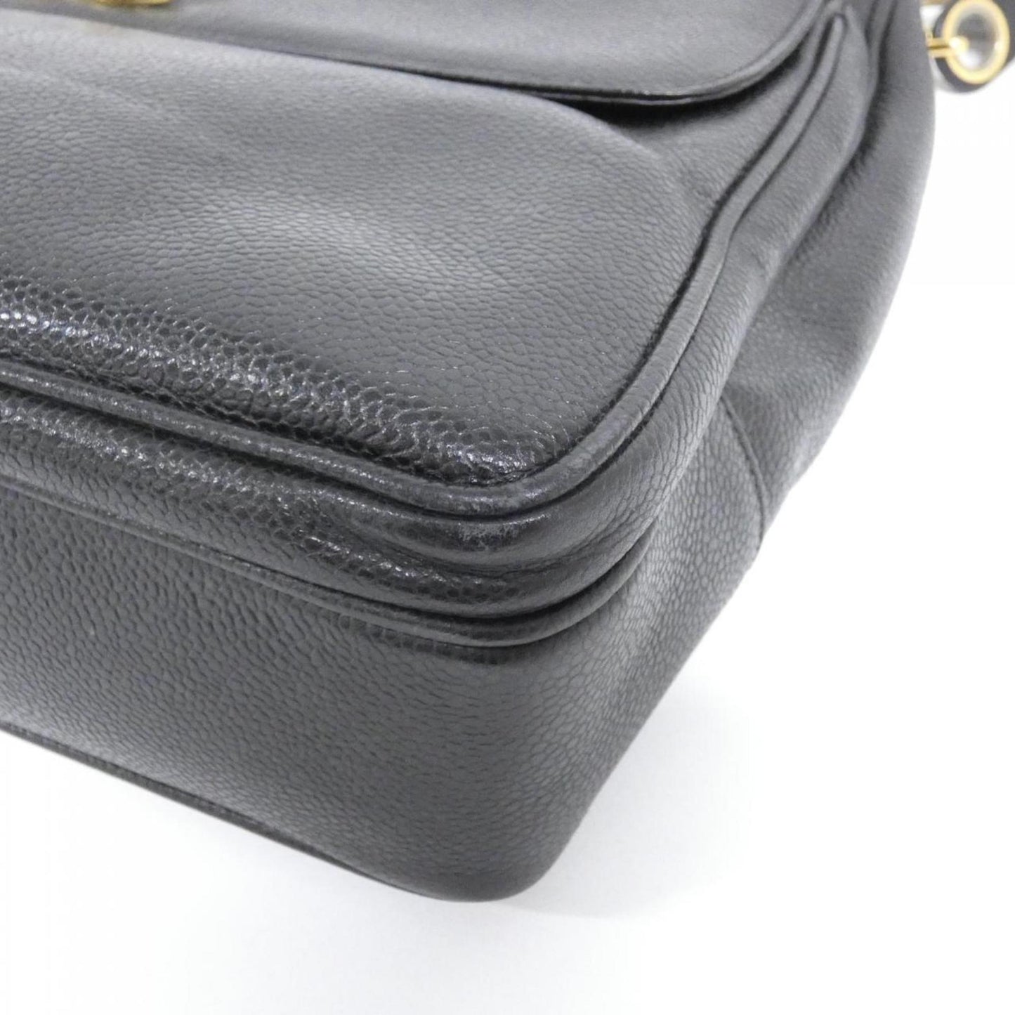 Chanel Calfskin Black Shoulder Bags