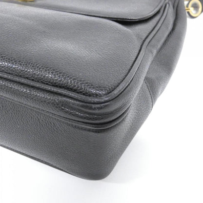 Chanel Calfskin Black Shoulder Bags