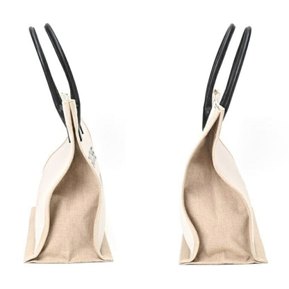 Saint Laurent Canvas White Tote Bags