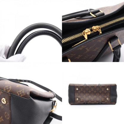 Louis Vuitton Coated Canvas Black Handbags