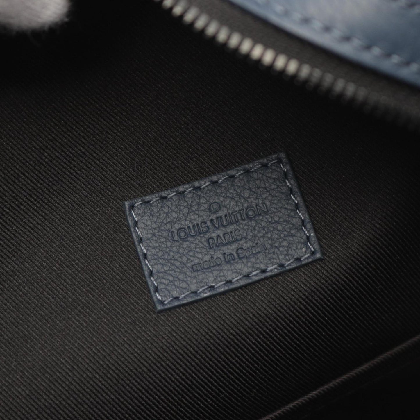 Louis Vuitton Coated Canvas Blue Backpacks