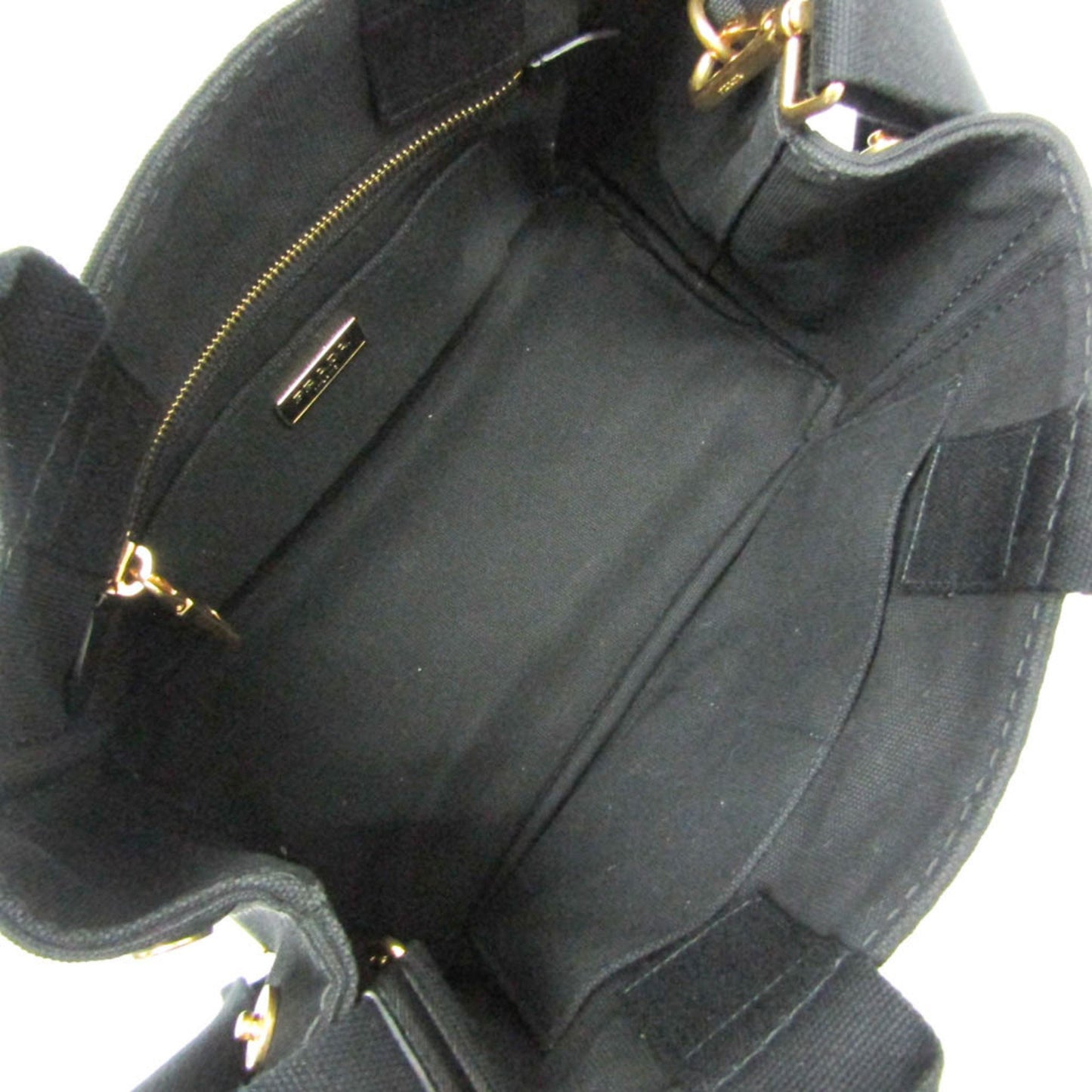 Prada Canvas Black Shoulder Bags