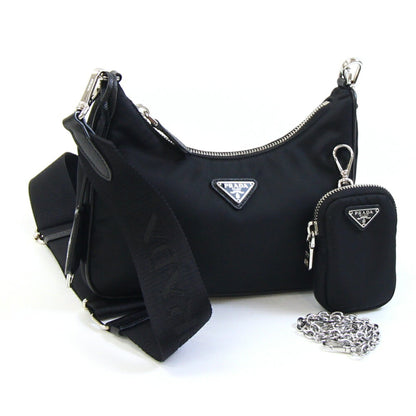 Prada Nylon Black Shoulder Bags