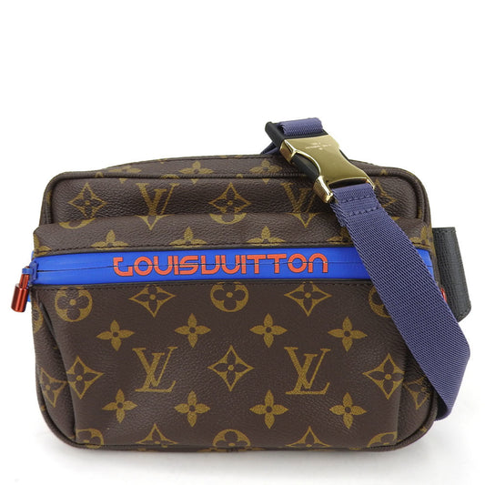 Louis Vuitton Monogram Canvas Blue Crossbody Bags