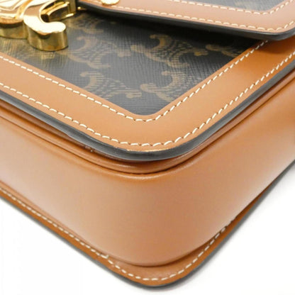 Celine Coated Canvas Gray Shoulder Bags