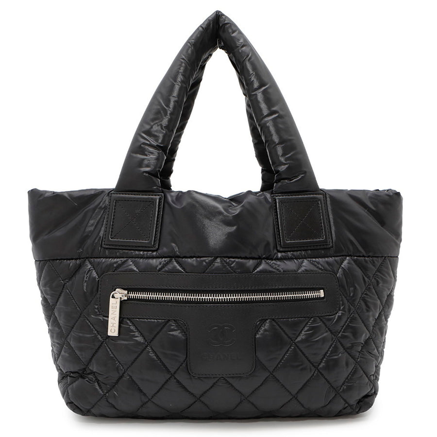 Chanel Nylon Black Tote Bags