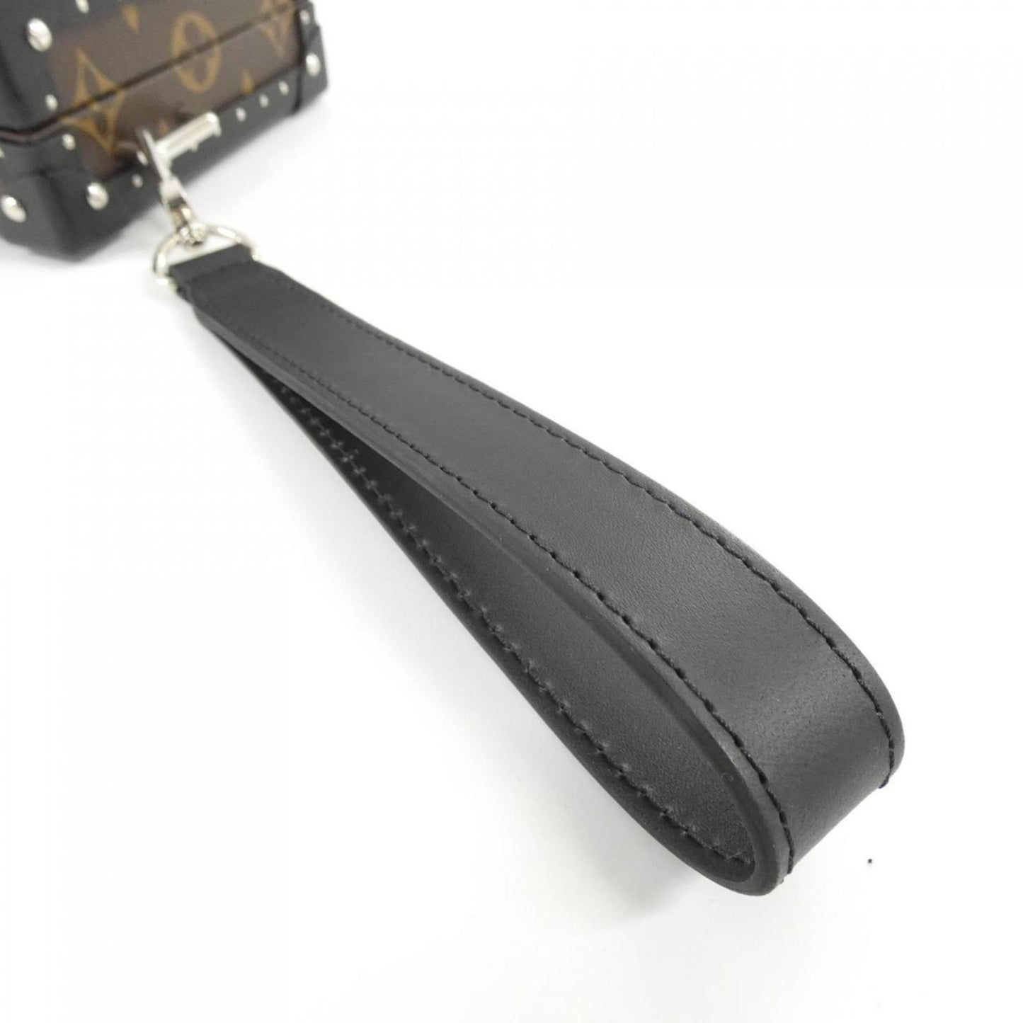 Louis Vuitton Coated Canvas Brown Clutch Bags