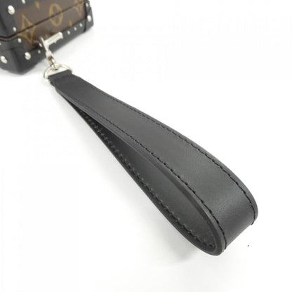 Louis Vuitton Coated Canvas Brown Clutch Bags