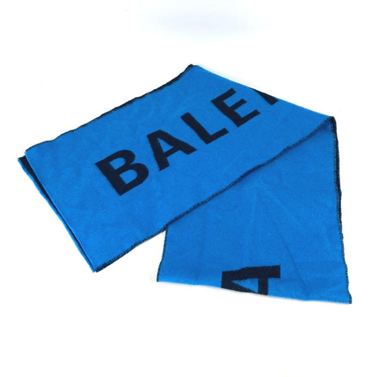 Balenciaga Wool Blue Scarves