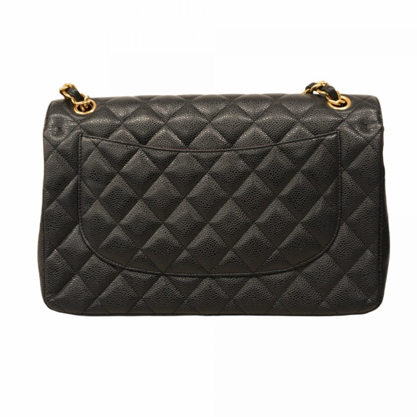 Chanel Calfskin Black Shoulder Bags
