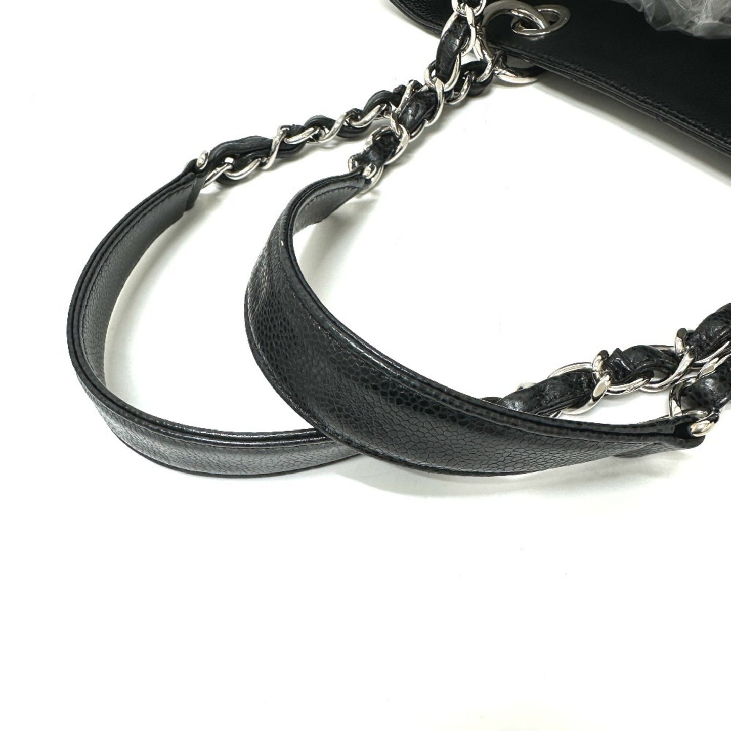 Chanel Calfskin Black Handbags