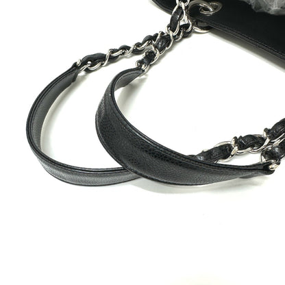 Chanel Calfskin Black Handbags