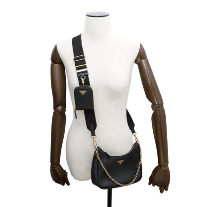 Prada Nylon Black Shoulder Bags