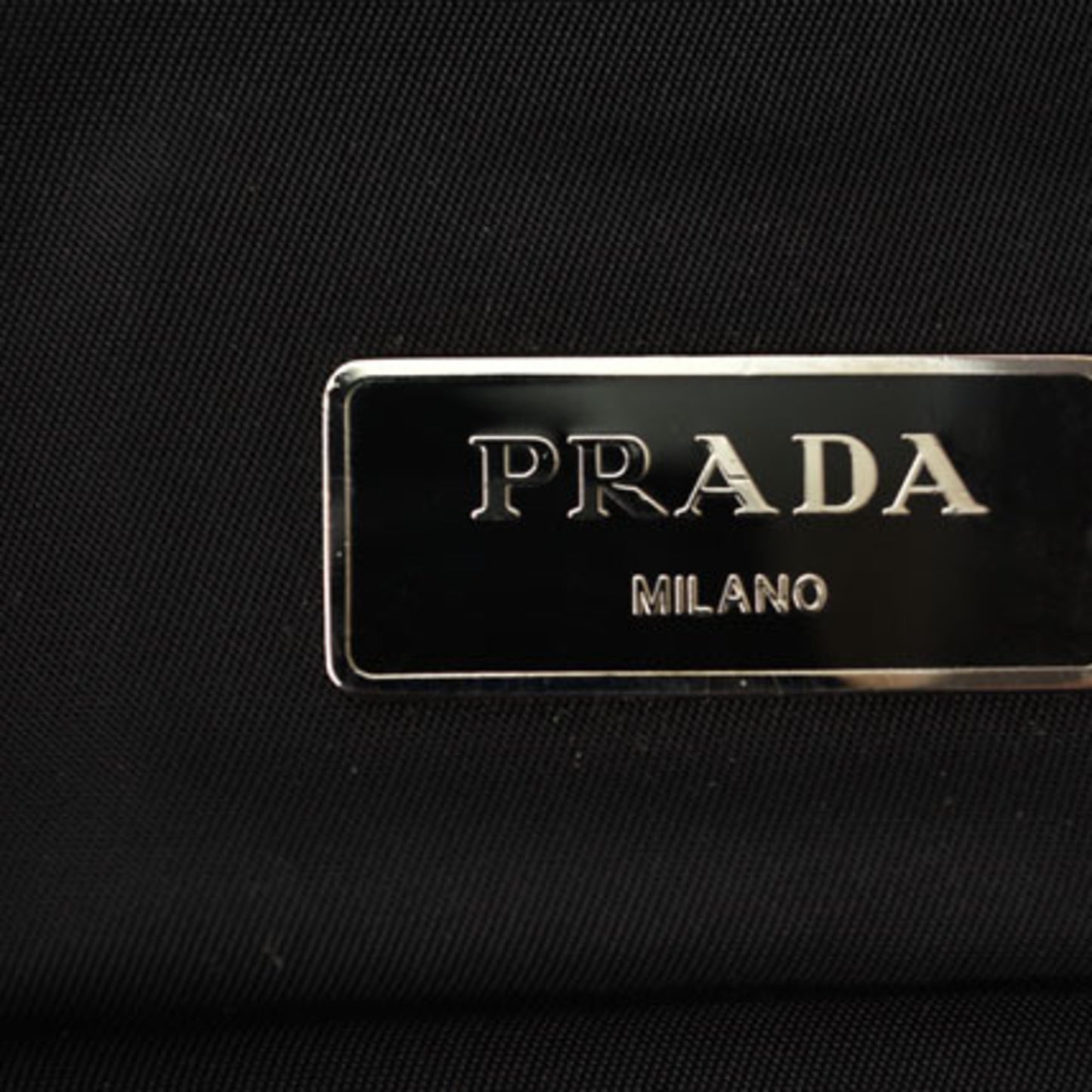 Prada Nylon Black Backpacks